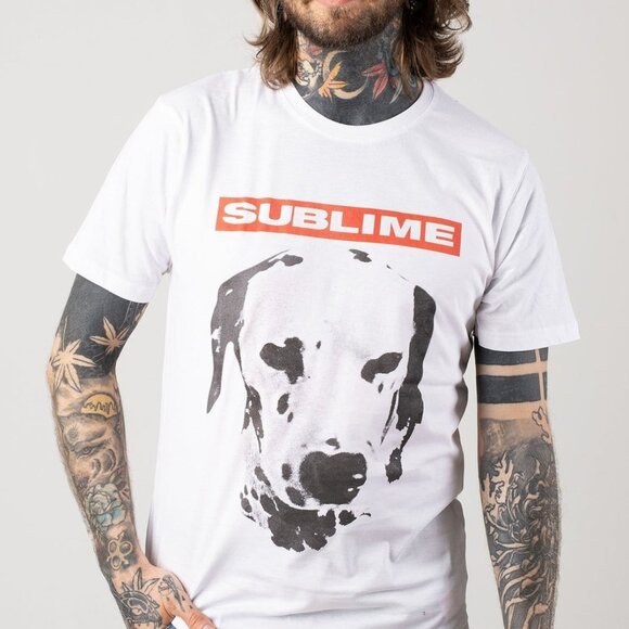Sublime Dog Music Retro Band Graphic Unisex T-Shirt 170 - Picture 1 of 5